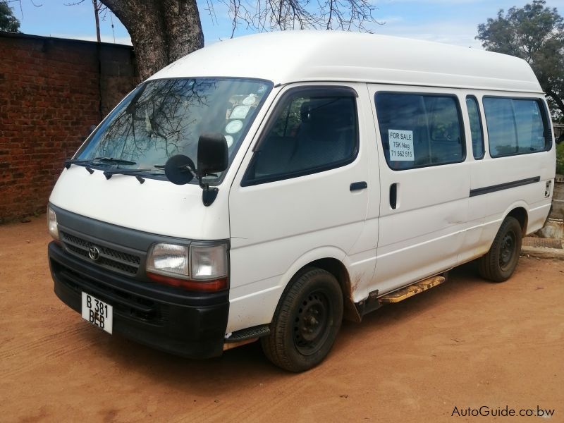 Used Toyota Hiace | 2004 Hiace for sale | Gaborone Toyota Hiace sales ...