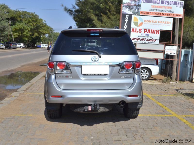 Toyota Fortuner D4D in Botswana